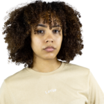 T-shirt Layup en coton couleur nude