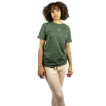 T-shirt Layup en coton couleur verte