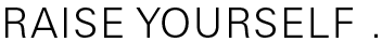 Logo noir - Raise Yourself horizontal